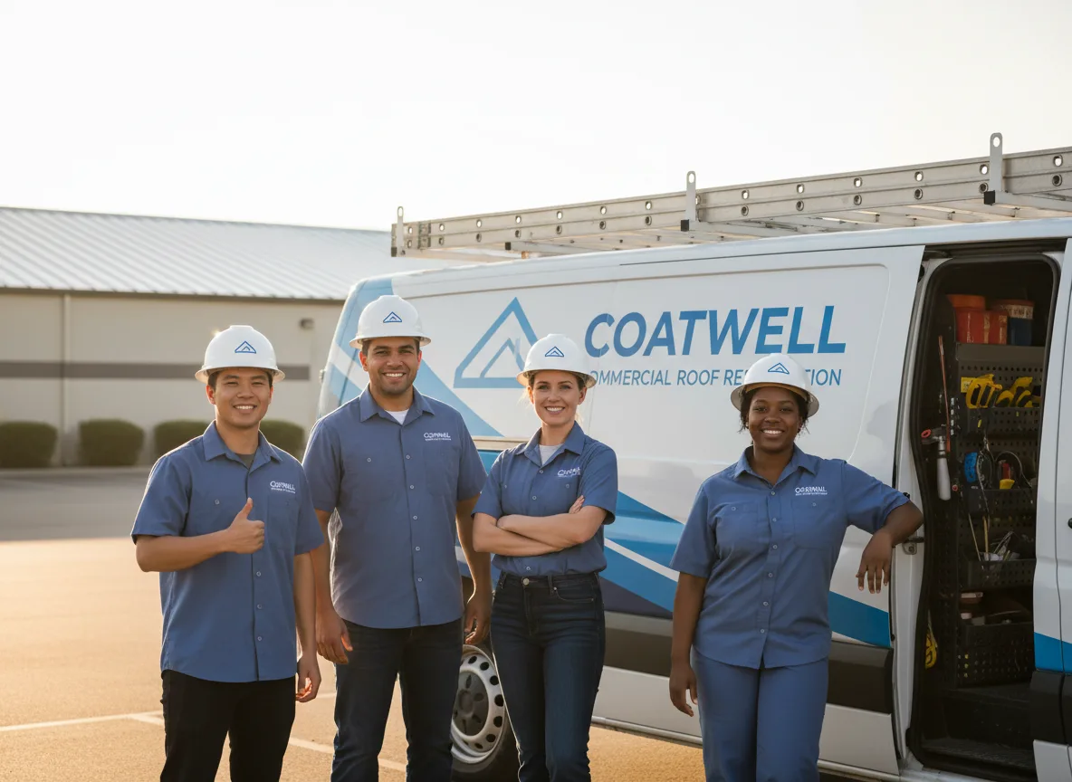 Commercial roof coating company in Likely, CA
